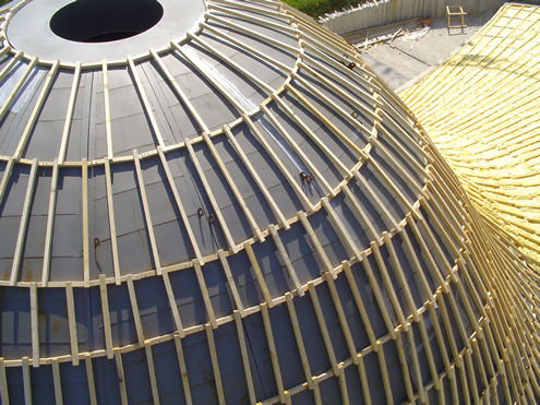 particolare della cupola particolare della cupola