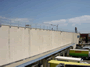 vue de face du hangar (agrandir)